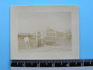 (J53)323 写真 古写真 電車 鉄道 鉄道写真 江ノ電 江ノ島電鉄 昭和26年3月25日