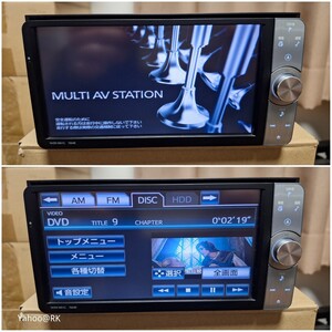 トヨタ 純正ナビ 型式 NHZN-W61G DVD再生 Bluetooth テレビ フルセグ SDカード CD録音HDD再生 品番 08545-00U21 Panasonic TOYOTA カーナビ