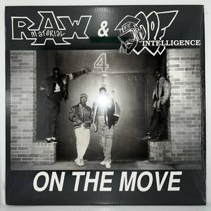 Hip Hop EP - Raw Material & Def Intelligence - On The Move - I.R.O.C. - VG+ - シュリンク付