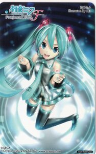 「初音ミク ProjectDIVA F（PS3版） 」 ソフマップ特典テレカ10231