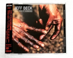 CD　JEFF BECK ジェフベック　YOU HAD IT COMING ユーハッドイットカミング/ESCA-8232