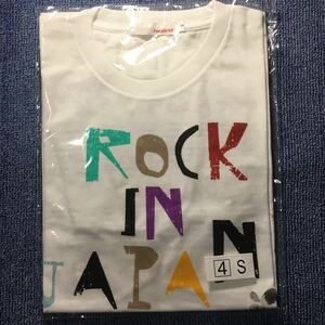 ロックインジャパン フェス Rock in Japan Fes 2017 ロッキン オン ひたち海浜公園 記念 Tシャツ 未使用 未開封 Sサイズ レア