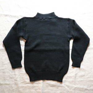 70s Vintage U.S.NAVY GOB Mock neck knit EX-SMALL モックネックセーター