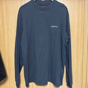 supreme 2023fw Mock Neck L/S Top Black Mサイズ