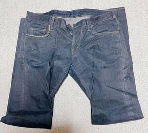 【USED】HYSTERIC GLAMOUR ヒステリックグラマー スタッズデニムパンツ 34