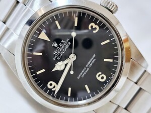 ROLEX ロレックス エクスプローラー1 EXPLORER Ⅰ【1016】9始まりシリアル プライスタグシリアルタグ有