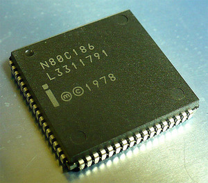 Intel N80C186(i80186) 16bit CPU [A]