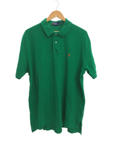 POLO RALPH LAUREN◆ポロシャツ/XL/コットン/GRN