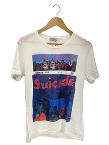 HYSTERIC GLAMOUR◆Tシャツ/S/コットン/WHT/0242CT22