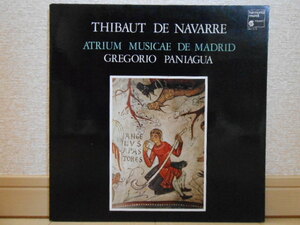 仏HARMONIAMUNDI HM-1016 パニアグワ ナヴァール王ティボーの音楽 優秀録音盤 PANIAGUA THIBAUT DE NAVARRE