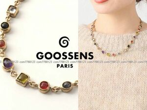 保管品9.6万《GOOSSENS Paris》イエナ アクセサリー ネックレス グーセンス パリ VERMEIL par ienaヴェルメイユ パー イエナ