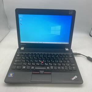 office2019/Win10/Lenovo ThinkPad/E130/Celeron 1007u/メモリ 4GB/HDD 320GB/11.6インチ/無線LAN/カメラあり/1