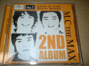 【韓国盤ＣＤ】Ｍ.Ｃ ＴＨＥ ＭＡＸ（イ・ス）／２集　LOVE IS THE SIXTH SENSE　　（０３年作！送料込！全１５曲（インスト３曲含）