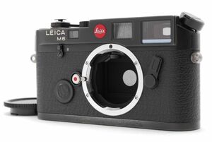 [CLA/A- Mint]Leica M6 0.72 Black Non TTL 35mm Rangefinder Film Camera JAPAN 9153