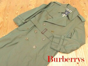 ★バーバリー Burberry★メンズ 裏ノバチェック トレンチコート カーキ 90-165★R70112001B