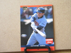 BBM・1993・プロ野球カード・No269・白井一幸　日本ハムファイターズ・ベースボールマガジン社