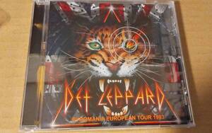 DEF LEPPARDのPyromania European Tour 1983 新品CD。