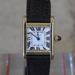 【ヴィンテージ腕時計 カルティエ】Cartier Tank Normale タンクノルマル 1960年代 ゴシック文字盤 Lecoultreキャリバー レディース パリ