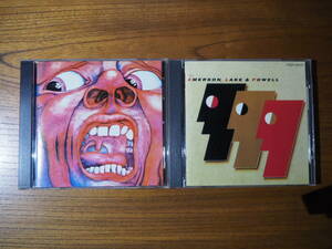 ◆◇送料無料/中古 プログレ CD2枚set クリムゾン・キング エマーソン レイク パウエル King Crimson Emerson Lake Powell PC確認済み◇◆