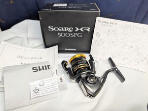 シマノ ハンドル無し　21ソアレxr 500SPG　管85FP　本体＋スプール