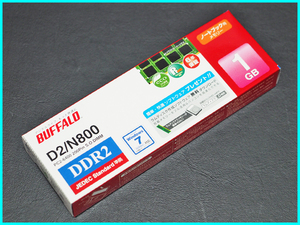 BUFFALO D2/N800-1G PC2-6400 DDR2-800 S.O.DIMM 1GB 未開封品