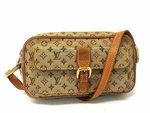 1円LOUIS VUITTON ルイヴィトン M92004 モノグラムミニ ジュリエットMM ショルダーバッグ 斜め掛け 肩掛け レディース ブラウン系 FI3624