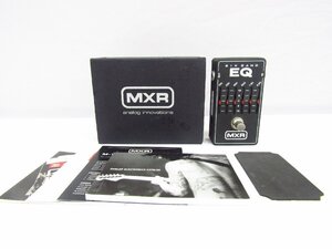 MXR 6 Band Graphic EQ M109 イコライザー 箱つき 動作確認済み ギター用エフェクター 中古品 ★090122