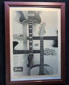 ☆ 1960年代 Fender オリジナル広告 #5 ☆