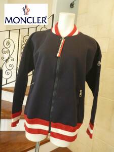 新品同様　MONCLER モンクレール★紺×赤×白　トリコロール　ジャケット　S