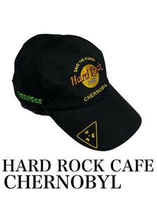 超希少 HARD ROCK CAFE CHERNOBYL CAP ハードロックカフェ　ヴィンテージキャップ