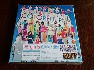 ★メール便無料★ 新品 E-girls / COLORFUL POP [CD+DVD]