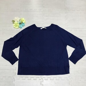 ZARA　レディース　長袖 薄手ニット　サイズL b2778