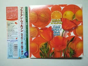 【帯付紙ジャケCD】Brian Wilson - That Lucky Old Sun 2008年日本盤 Beach Boys ブライアン・ウィルソン