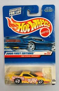 HOTWHEELS ホットウィール 　PRO STOCK FIREBIRD　　２０００　FIRST EDITIONS