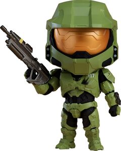 【中古】ねんどろいど Halo Infinite マスターチーフ ノンスケール プラスチック製 塗装済み可動フィギュア