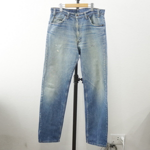 r475 80sビンテージ LEVIS リーバイス デニムパンツ■1980年代製 表記36インチ ブルー 青 ジーパン ジーンズ アメカジ 古着卸 古着 70s 60s