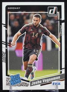 2023-24 Panini Donruss Soccer Rated Rookie Base FIFA Josha Vagnoman Stuttgart Germany サッカー ルーキー カード