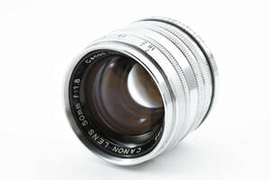 ★☆CANON LENS 50mm F1.8 Lマウント L39 日本製 #4282☆★