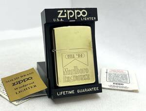 美品 ZIPPO ジッポー 限定 懸賞品 1995年 マルボロ Marlboro Experience ライター ブラス