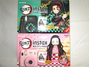 ★新品 数量限定 FUJIFILM 富士フィルム チェキ instax mini 11 鬼滅の刃モデル 炭治郎チェキBOX 禰豆子チェキBOX インスタントカメラ★