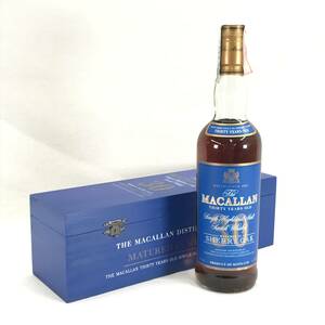 ◇未開栓◇MACALLAN マッカラン 30年 ブルーラベル シングルモルト ウイスキー 700ml