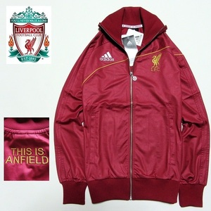 新品 送込★NIKE契約前 アディダス Liverpool リバプール★THIS IS ANFIELD★フェイクレザー★ユニフォーム ジャージ プレミアリーグ