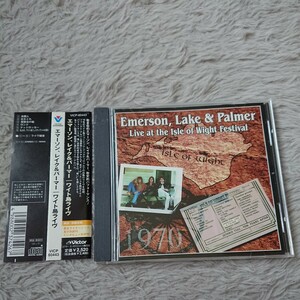 国内盤 Emerson, Lake & Palmer ワイト島ライヴ Emerson, Lake & Palmer ・LIVE