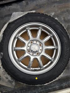 ブリザックVRX2 155/65R14 アルミホイール付　4本　全て新品