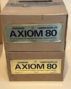 希少 【未開封】 GOODMANS AXIOM 80 グッドマン アキシオム 80 ２ユニット　ペア