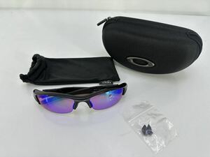 OAKLEY オークリー サングラス FLAK JACKET OO9112-01 プリズム 　63□14-133 　中古品