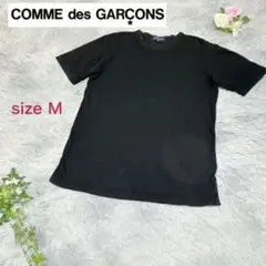 COMMEdesGARCONS コムデギャルソン　ブラック　半袖トップス　無地