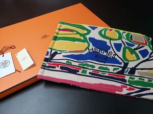 【未使用新品】HERMES エルメス《 Farniente 》コットンポーチ ※付属品は紙袋のみで、写真1枚目のお箱は付属しておりません