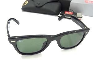 1円 ■極美品■ Ray-Ban レイバン RB2140-F 901 サングラス 眼鏡 メガネ メンズ レディース ブラック系 FI4235