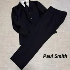 【美品】Paul Smith ポールスミス スーツ セットアップ ネイビー L